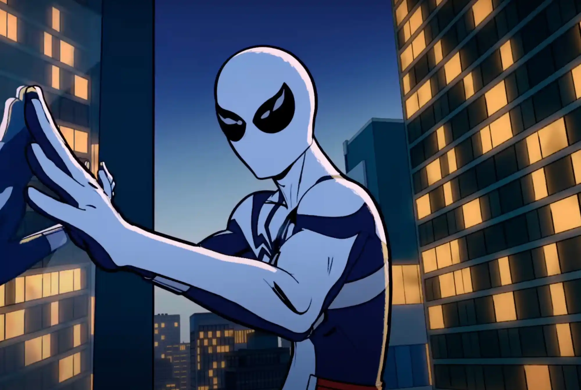 Costume bianco Spider-Man Disney+